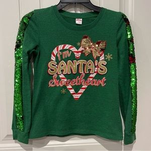 ✨✨🎄 I'm Santa’s Sweetheart Kids' Sweater🎄✨✨
